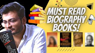 BIOGRAPHY BOOKS YOU MUST READ 📚📚🔥 [upl. by Anuahsar276]