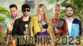 POP LATINO 2023  TOP LATINO 2023  LUIS FONSI MALUMA SHAKIRA BAD BUNNY OZUNA CAMILO CNCO [upl. by Nibbor]