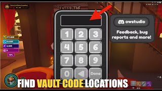 HALLOWEEN TYCOON MAP FORTNITE CREATIVE  FIND VAULT CODE LOCATIONS DOOR CODE [upl. by Atiuqahc763]