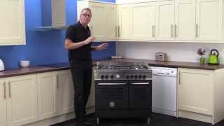 Bertazzoni AD905MFENEE 90cm Dual Fuel Range Cooker [upl. by Kellda747]