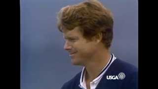 1982 US Open Watson Chips In to Edge Nicklaus [upl. by Nylg]