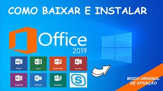 Como Baixar e Instalar o Office 2019 no Windows [upl. by Ykcim]