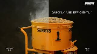 SoRoTo Dust Controller  Attachment For A Forced Action Mixer [upl. by Vala397]