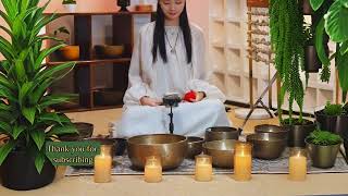 Zen Singing Bowls A Journey to TranquilitySingingBowls [upl. by Valeda928]