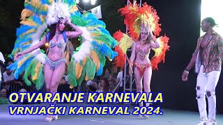 Vrnjački karneval 2024 Brazilke Otvaranje karnevala Vrnjačka Banja FotoVoja Vrnjacka Banja [upl. by Sutphin]