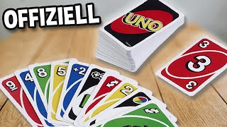 UNO KARTENSPIEL OFFIZIELLE REGELN  Spielregeln TV Spielanleitung Deutsch  Mattel Games [upl. by Harriott]