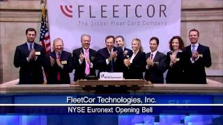 30 March 2011 FleetCor Technologies Inc rang the NYSE Opening Bell [upl. by Madriene]