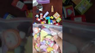 DIY Mini simulation small items blind bag toys miniature drinks food box gifts P8 [upl. by Nolra667]