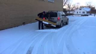 Rear Snow Plow Blade [upl. by Nnorahs]