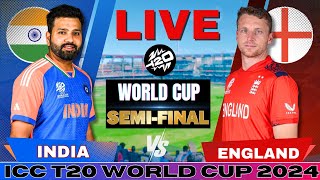 🔴 Live India vs England T20 World Cup Semi final Live Match Score  IND vs ENG Live match Today [upl. by Kilah]