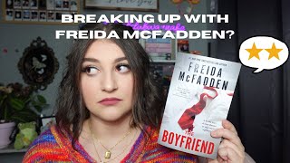 Breaking Up with Frieda McFadden The Boyfriend Reading Vlog [upl. by Ellimak951]