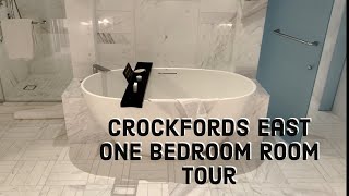 Resorts World Las Vegas Crockfords East Room Tour [upl. by Anpas]