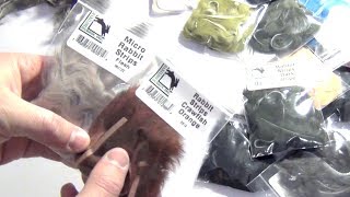 Rabbit Strips Fly Tying Material Comparison [upl. by Janice]