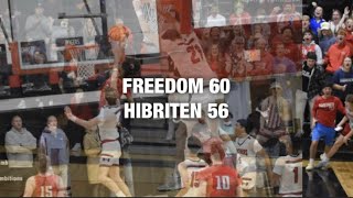 Freedom HS Holds Off Hibriten HS TRADED RUNS ALL GAME [upl. by Braeunig335]