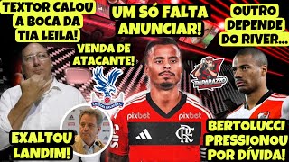 FLA USA DÍVIDA DO GALO PRA TRAZER ALLAN TEXTOR DESTROÇA LEILA E APOIA LANDIM DE LA CRUZ VEM MESMO [upl. by Nwahsauq524]