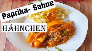 Paprika  Sahne  Hähnchen  Monsieur Cuisine Connect [upl. by Fedirko824]