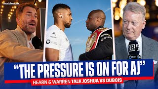 quotBritish Version Of Frazier Vs Foreman  Eddie Hearn amp Frank Warren Talk Anthony Joshua Vs Dubois [upl. by Rosenblast]