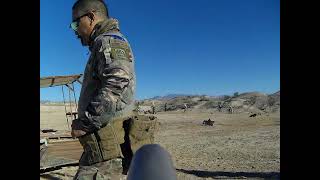 rubber squawking chicken game airsoft in desert near Pahrump 011424 [upl. by Eduardo]