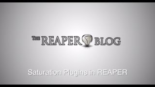 Saturation Plugins in Reaper [upl. by Tammi44]