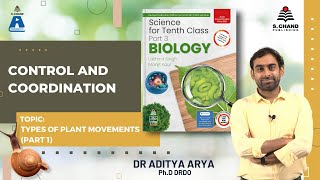 Class 10  Biology  Types of Plant Movements Part 1  S Chand Academy [upl. by Ayojal]