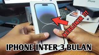 MASIH LAYAK BELI IPHONE INTER SEKARANG  UNBOXUNG IPHONE 14 PRO MAX INTER 3 BULAN [upl. by Cirenoj]