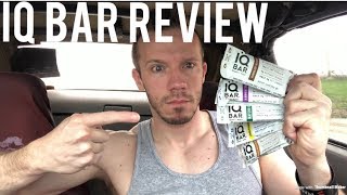 Smart Protein Bar  Honest Reviews IQ Protein Bar Review All Flavors [upl. by Patsy]