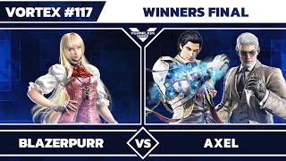 Vortex 117 BlazerPurr Lili vs VMLN  AxEL VictorClaudio  Winners Final  TEKKEN 8 [upl. by Ainoek]