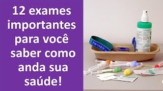 12 exames importantes para você saber como anda sua saúde  Dr Marco Menelau [upl. by Rayford]