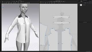 MarvelousDesigner shirt [upl. by Kira97]