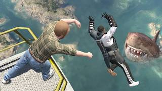 GTA Parkour Fails and Funny Ragdoll  Compilation 1 [upl. by Corie]