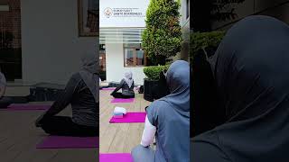 POV Prenatal Yoga di RS Santo Borromeus [upl. by Asilim]