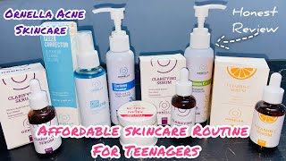 Ornella skincare products honest review  Affordable Skincare Products For Teenagers  Acne Product [upl. by Gibbeon]