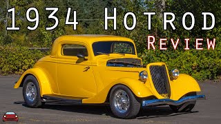 1934 Ford Custom Hotrod Review  Fiberglass With A V8 [upl. by Airekat]