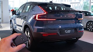 2022 Volvo C40 Recharge 408hp  Visual Review [upl. by Trueblood881]