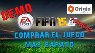 Fifa 15 Demo Como instalar y comprar el juego barato Origin y jugar Español [upl. by Rednirah882]