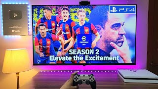 Efootball 2024 Season 2 PS4 Slim [upl. by Ettenal]