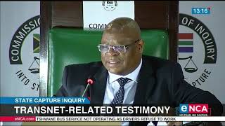 Transnetrelated testimony  State Capture Inquiry [upl. by Finley822]