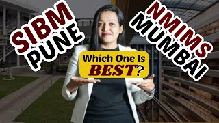 SIBM Pune Vs NMIMS Mumbai  Exam Accepted  Fees  Placement  Which is Better [upl. by Etteuqal803]