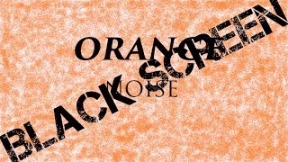 Orange Noise 8 Hours  Black Screen Version [upl. by Mhoj78]