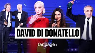 Tutti i vincitori dei David di Donatello 2022 cosa è successo durante la premiazione [upl. by Justus]