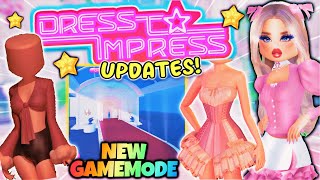 NEW Dress To Impress GAME MODE amp MAP With NEW ITEMS Update Coming Soon All Leaks  ROBLOX [upl. by Rabassa]