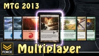 MTG 2013 Multiplayer  Mana Mastery Gameplay [upl. by Ensoll]