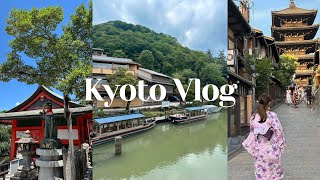 4 DAYS IN KYOTO 🇯🇵  Temples Renting Kimono Monkeys [upl. by Alocin992]