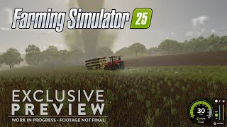 9 Minutes of Farming Simulator 25  Raw Gameplay Footage [upl. by Newhall]