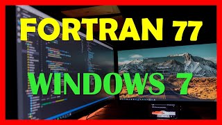 Fortran 77 Tutorial 1 Español Instalación en windows 7 64 bits [upl. by Novy]