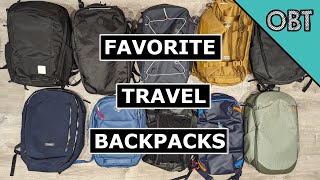 My Favorite Travel Backpacks from 5 Years of Reviews Best Travel Backpacks of All Time [upl. by Imuya]