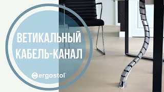 Вертикальный кабельканал от Ergostol [upl. by Odranoel]