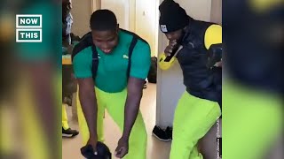 Jamaicas Olympic Bobsled Team Dances Away Shorts [upl. by Nobile]