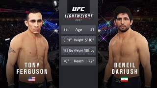 TONY FERGUSON VS BENEIL DARIUSH FULL FIGHT UFC 262 [upl. by Crifasi]