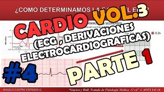 Fisiologia Cardiaca Vol 3  ECG Normal  Derivaciones Electrocardiográficas derivaciones bipolares [upl. by Justino]